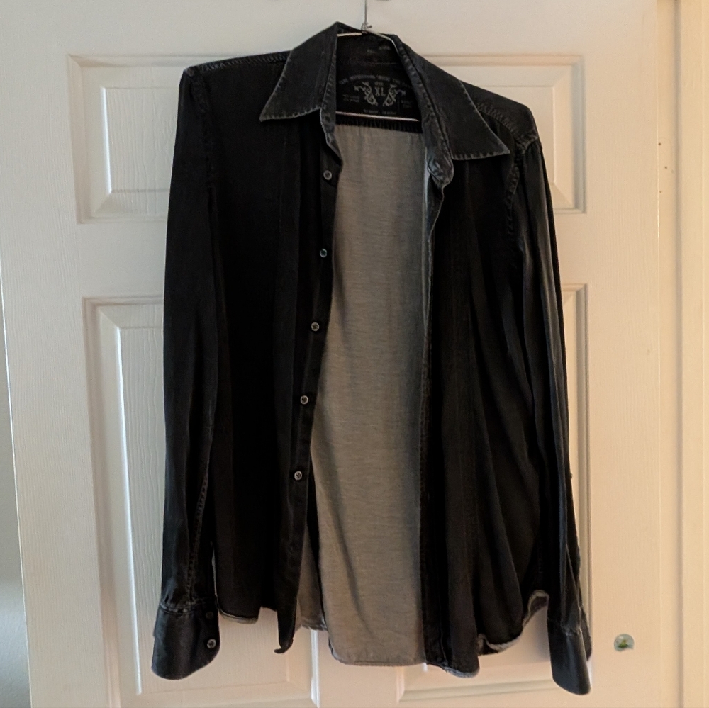 Diesel Black Lightweight Shirt Jacket